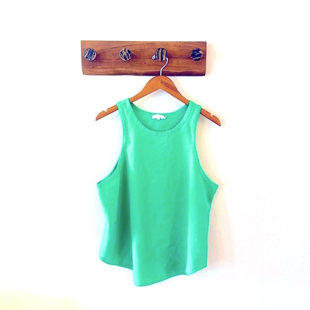 Good American Tank Top Women’s Size 4 (Equivalent to XL) Green